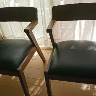 ダイニングチェア 2脚