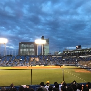 10/9ナイター観戦 阪神対ヤクルト@神宮