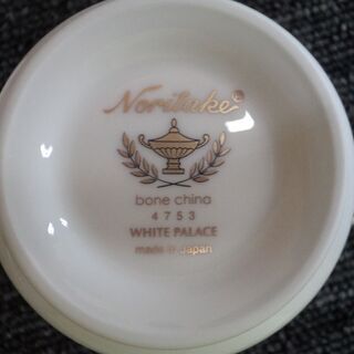 Noritake(ノリタケ)　アメリカン碗皿 5客　ホワイトパレス　コーヒーカップ【愛品倶楽部柏店】の画像