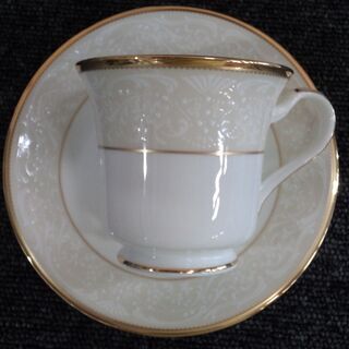 Noritake(ノリタケ)　アメリカン碗皿 5客　ホワイトパレス　コーヒーカップ【愛品倶楽部柏店】の画像