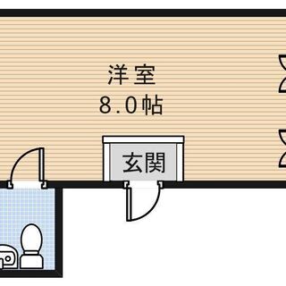 No194KN😎🍀敷金•礼金0円🍀😊ワンルーム✨角部屋😊