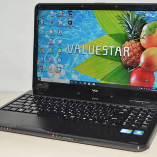 中古ノートパソコン Windows10+office 大容量HDD1TB NEC LS550/D core i5/4GB/15.6インチ/DVDマルチ/HDMI/無線/テンキー/便利なソフト多数