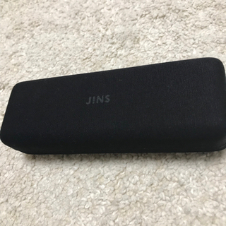 JINSメガネケース　ブラック
