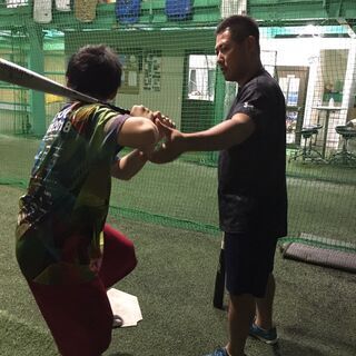 【日中もOK】野球の基礎、身体の使い方をマンツーマンで教えます