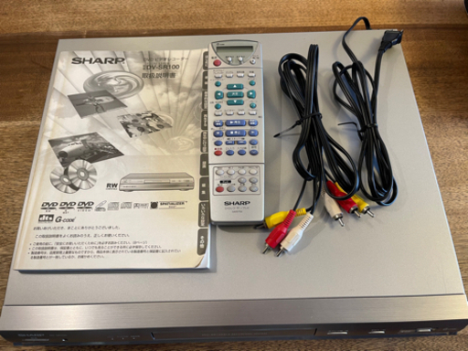 DVDプレーヤー SHARP DV-SR100