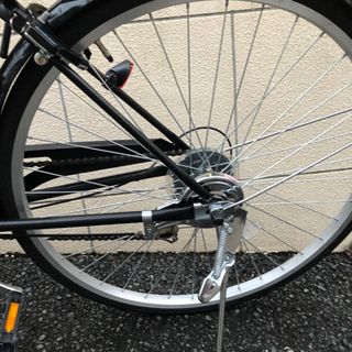 自転車　シティサイクル　27インチ　6段変速の画像