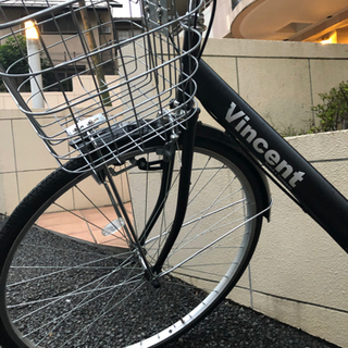 自転車　シティサイクル　27インチ　6段変速の画像