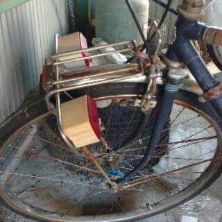 レトロ自転車の画像