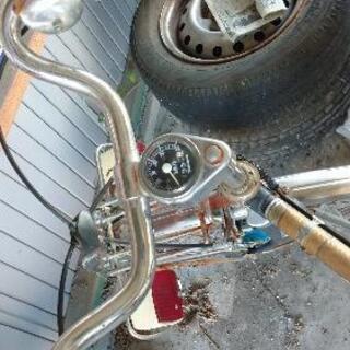 レトロ自転車の画像