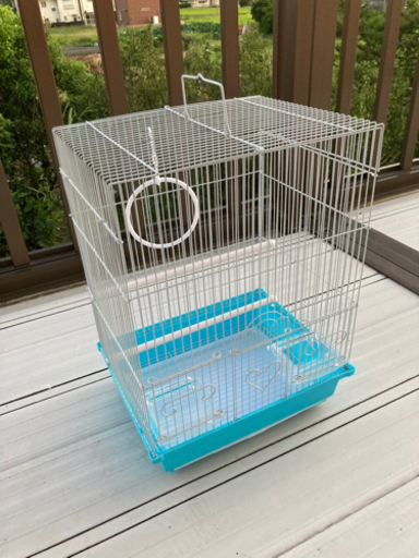 【値下げ】鳥カゴ（文鳥2羽を飼育していました！）