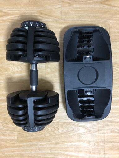 【新品】可変式ダンベル 24kg*2個セット(写真はサンプル)