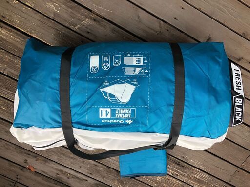 QUECHUA (ケシュア) キャンプ ファミリーテント ポール式　使用１回のみ