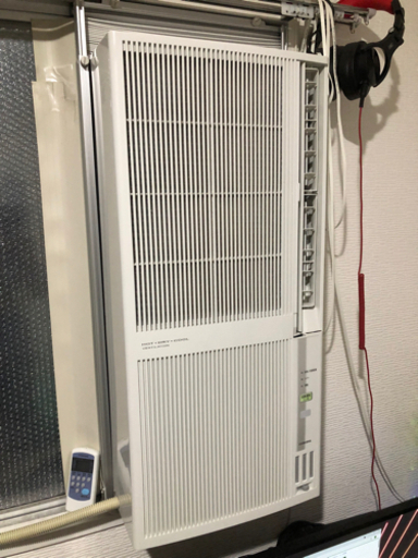 取引終了　冷暖房窓用エアコン　CORONA　2020年4月新品で購入