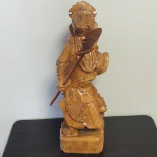 ☆値下げしました❗三国志 関羽像 美術品の画像