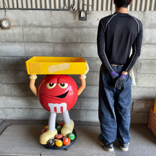 非売品、入手困難 m&m's エムアンドエムズ 等身大ディスプレイ