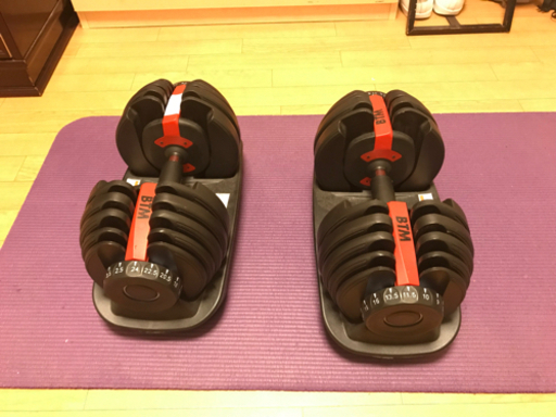 可変式ダンベル2個1セットです｡