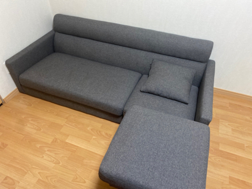 ソファー　グレー　美品　取引終了しました