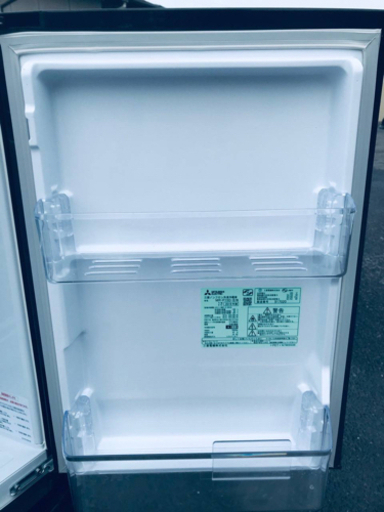 ✨2019年製✨1039番 三菱✨ノンフロン冷凍冷蔵庫✨MR-P15D-B‼️