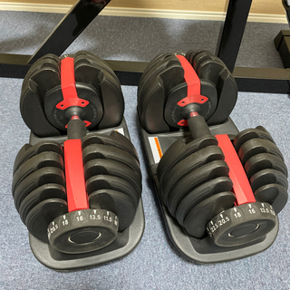 可変式ダンベル+インクラインベンチ