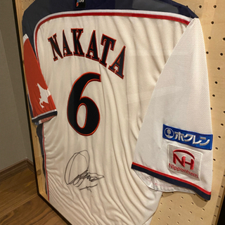 中田翔選手が実際に着用したユニフォーム