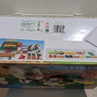 【新品未開封】シルバニアファミリーファーマーズカート＆ポニーの画像
