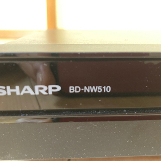 シャープ　ブルーレイディスクレコーダー　2016年製　ジャンク品　譲渡者決定の画像