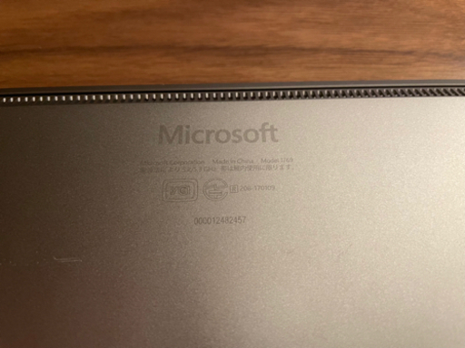 【ジャンク】初代Surface laptop 13.5inch コードあり