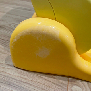 差し上げます。アップリカ はじめてのお風呂から使える バスチェア イエローの画像