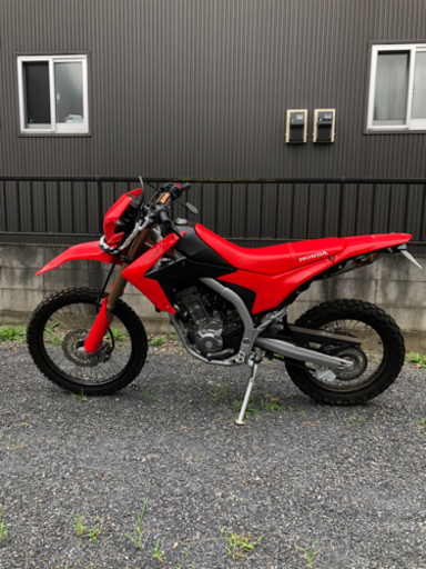 HONDA crf250l 赤　低走行　2019年製　MD44 ライトカスタム