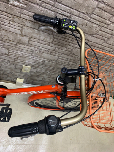 東京23区配達無料　新基準 ブリヂストン ステップクルーズ　8.7Ah リチウム 電動自転車 中古26インチ