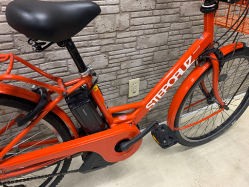 東京23区配達無料　新基準 ブリヂストン ステップクルーズ　8.7Ah リチウム 電動自転車 中古26インチ