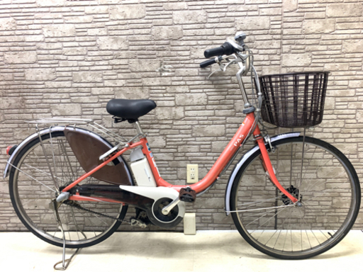 東京23区配達無料　新基準　ブリヂストン　アシスタ　8.1Ah リチウム 電動自転車☆中古☆BS☆ 26インチ