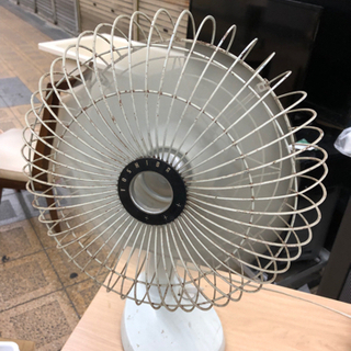 日立　レトロ　扇風機の画像