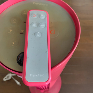 ジャンク　扇風機　フランフラン　タワー　の画像