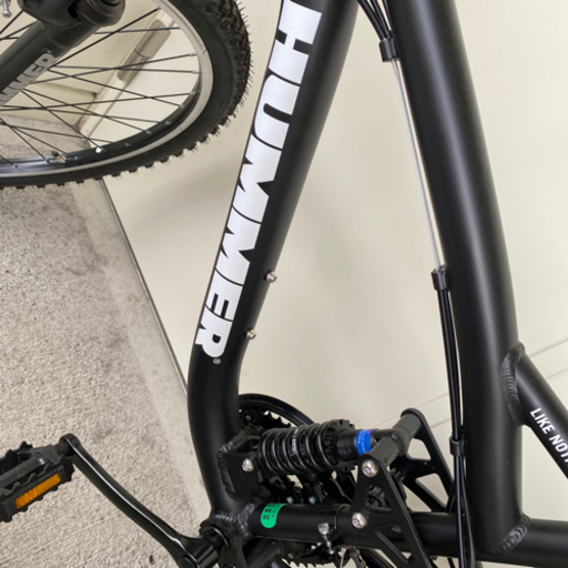値下げします。ハマーダブルサスペンション自転車9/15までに引き取れる方