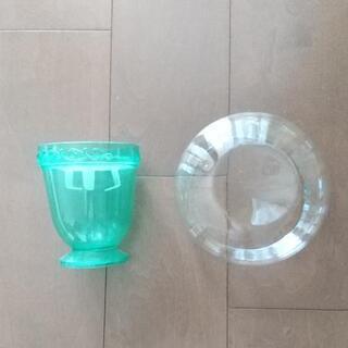 水草栽培容器、ガラスベース