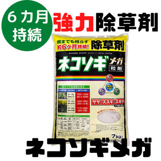 効果６か月！ネコソギメガ　超強力除草