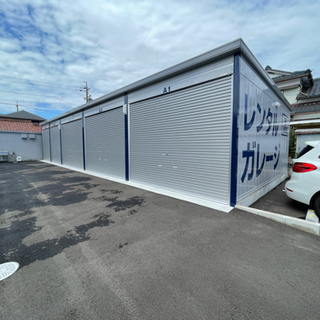 初期費用無料キャンペーン❗️シャッター付きレンタル ガレージ 貸...