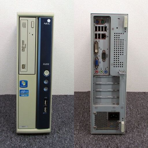 第2世代Corei5搭載 ★ NEC Mate MK31MB-D Core i5-2400(3.1G) メモリ8GB HDD500GB Windows10