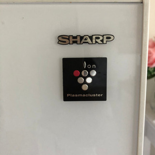 SHARPプラズマクラスター冷蔵庫　高品位ガラスドア　ホワイトの画像
