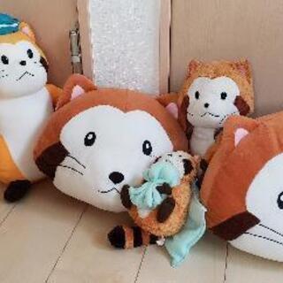 あらいぐまラスカルぬいぐるみセット