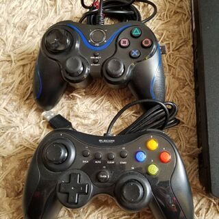 PS3 ソフト４本とコントローラーのおまけ付きの画像