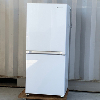 美品！ハイセンス ２ドア 冷蔵庫◇134L◇2019年製◇HR-G13B◇JF-0135★