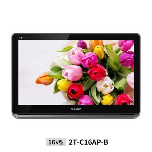 シャープ AQUOSポータブルテレビ 2T-C16AP