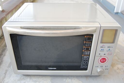 東芝 石窯オーブンレンジ ER-D6 型は古いですが状態おおむね良好 大田区で手渡し限定！（発送しません）