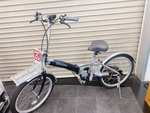 ?【未使用】BEEM 折りたたみ自転車 ブラック