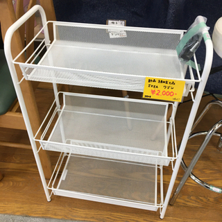 ●販売終了●IKEA　キッチンワゴン　コロ付き　新品　組立品　未...