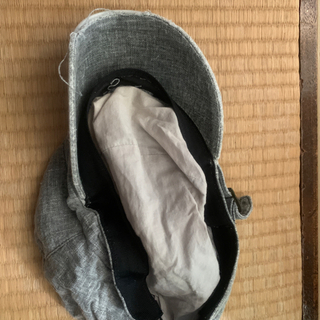 帽子を二つの画像