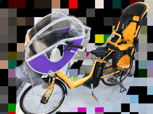 ☆大幅値下げ！　YAMAHA 電動自転車　3人乗り