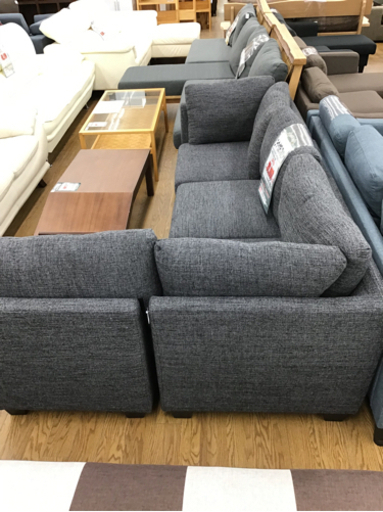 KI-54【ご来店頂ける方限定】コーナーカウチソファセット